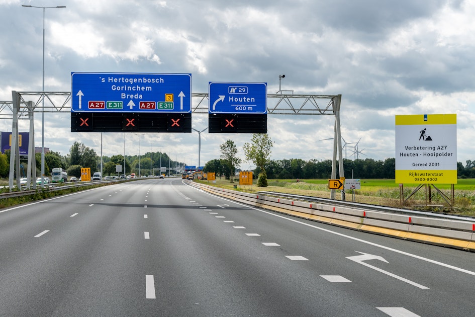 A27: afsluitingen in juli 2026