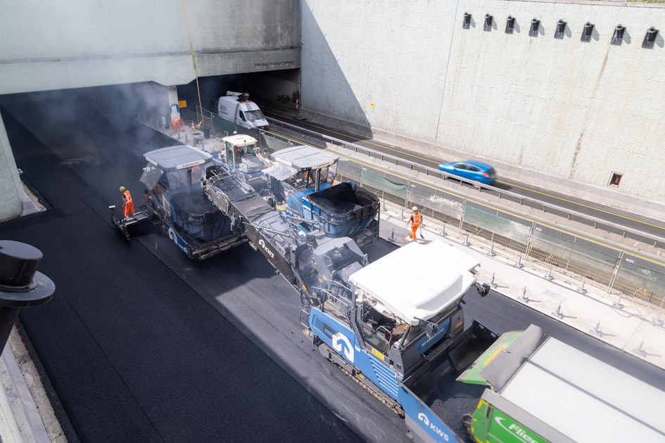 Laatste herstelwerkzaamheden aan Prinses Margriettunnel