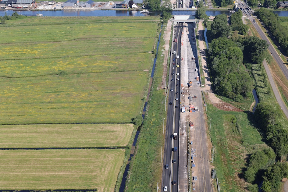 A7: groot onderhoud tussen Joure en de Prinses Margriettunnel