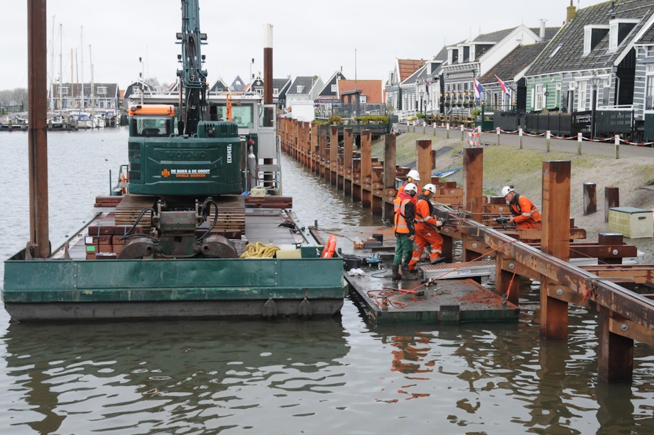 Werkzaamheden Marken: ‘Sommige bewoners brachten ons koffie’