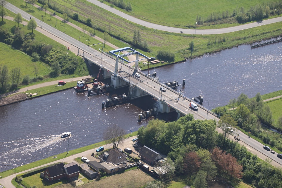 Brug Kootstertille: hinder vanwege versterking brug; zomer 2024