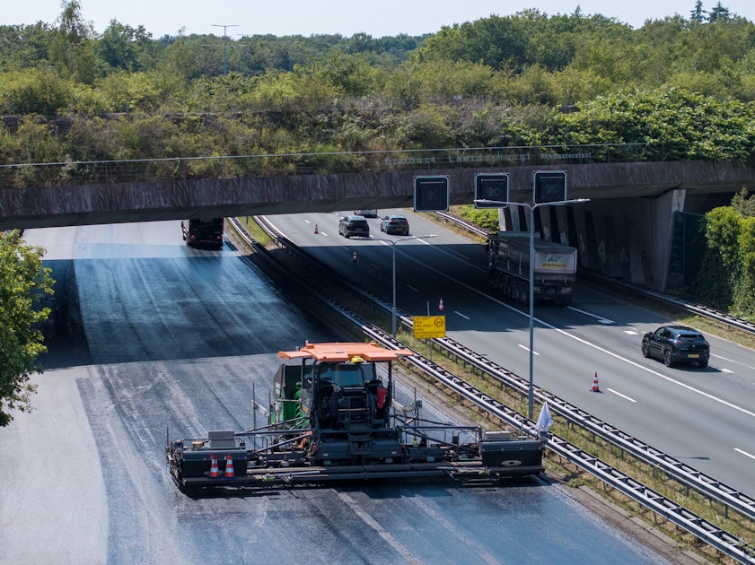 Werk in uitvoering: 1? resultaten op de A1 zijn zichtbaar