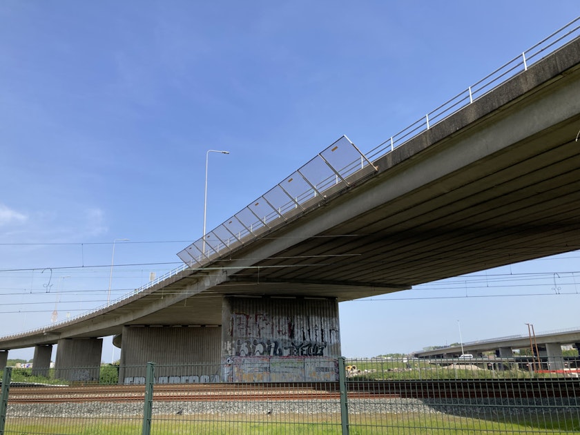 A16 en A20 Terbregseplein: afsluitingen verbindingsbogen; 7 november - 7 december 2025