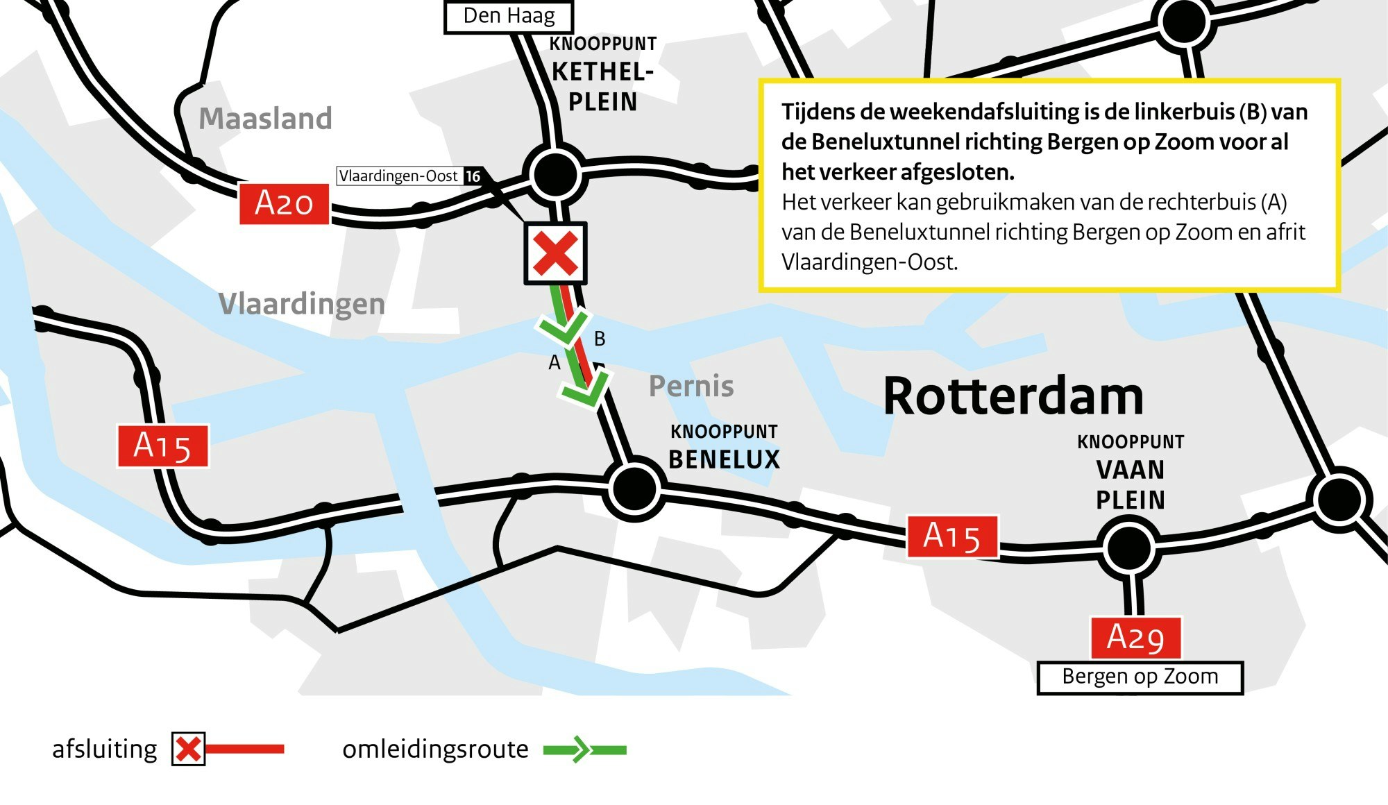 Werkzaamheden Beneluxtunnel (A4) Werkzaamheden Beneluxtunnel (A4)