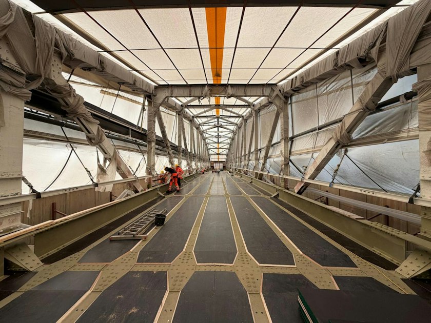 Voortgang renovatie brug Urmond