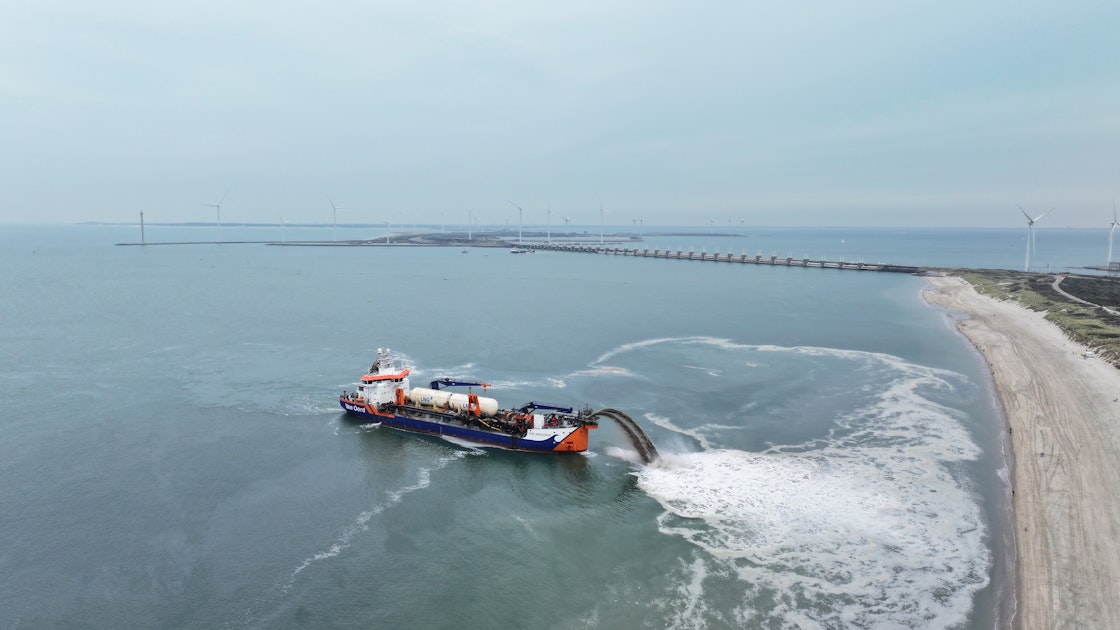 Kustlijnzorg Noord-Beveland afgerond op 100% Bio-LNG