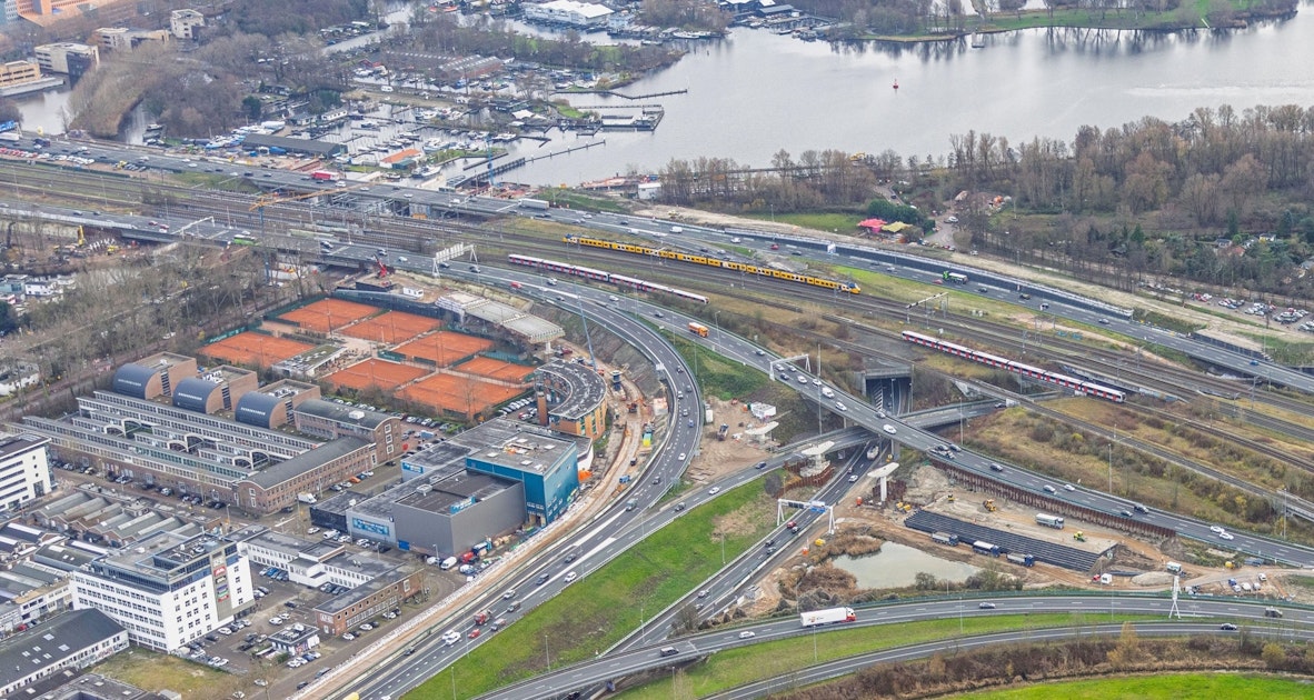 Bezoek de projecten A9 Badhoevedorp-Holendrecht en Zuidasdok tijdens de Dag van de Bouw; 20 juni 202