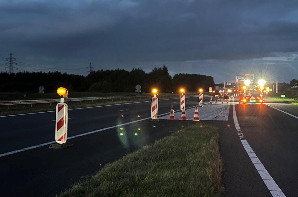 N33 Veendam - Gieten afgesloten voor groot onderhoud; 1 - 12 mei 2026
