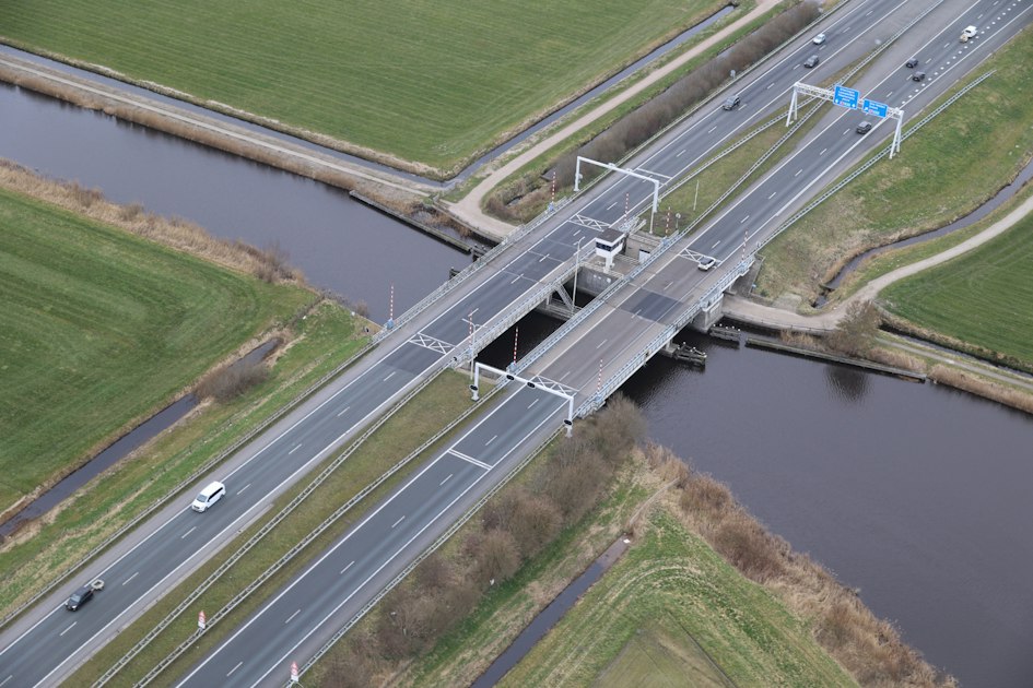 A6: nachtelijke stremmingen Scharsterrijnbrug; 7 - 9 september 2026